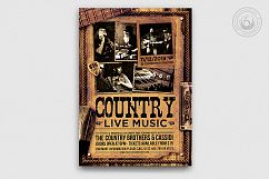 Country Live Flyer Template V3 Product Image 2