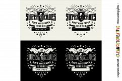 Some Super Heroes don&#039;t have Capes - they are called DADDY/YOUR NAME - SVG DXF EPS PNG - Cricut &amp; Silhouette - clean cutting files Product Image 3