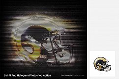 Sci-Fi And Hologram Photoshop Action Product Image 5