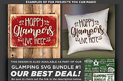 Happy Glampers Live Here SVG - Glamper Decor SVG - 796 Product Image 2