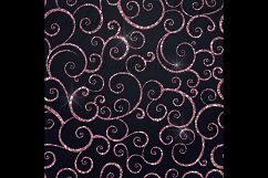 42 Rose Gold Glitter Seamless Damask Ornament Overlays PNG Product Image 5