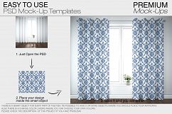 Curtains &amp; Pillow Mockup Pack Product Image 5