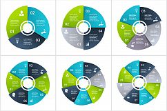 Diagrams infographic templates Product Image 3