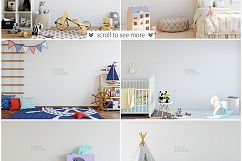 Kids Wall &amp; Frames Mockup - BUNDLE Product Image 2