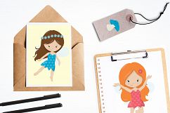 Woodland Fairies graphics and illustrations Product Image 4