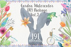 Garden Watercolor DIY Product Image 1