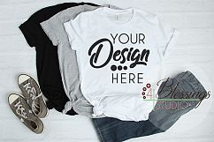 Bella Canvas Mockup Bundle T Shirt Flat Lay Bundle 5 images Product Image 4
