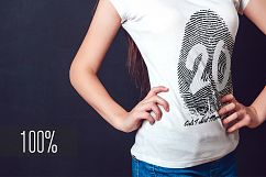 20 Top Girls T-Shirt Mock-Up Product Image 6