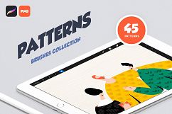 Procreate Patterns Brushes Set Product Image 1