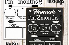Baby Milestones SVG Product Image 1
