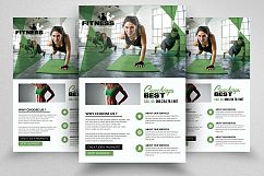 10 Body Fitness Gym Flyers Bundle Product Image 9