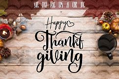 Funny Happy Thanksgiving day SVG Product Image 1