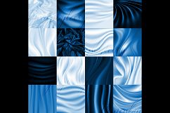 16 Royal Blue Luxury Silk Satin Cloth Texture Digital Papers Product Image 2