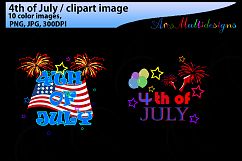 4th of july / 4th of july clipart / fourth of july clipart silhouette / happy 4th of july /JPG / PNG Product Image 2
