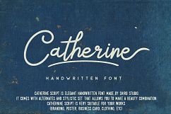 Catherine Script Product Image 2