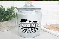 Christmas SVG Cut File - Country Christmas SVG DXF PNG EPS Product Image 9