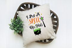 I Put a Spell on You SVG Cut File - Halloween SVG DXF EPS Product Image 6