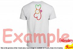 Circle Stethoscope Heart Embroidery Design Machine Instant Download Commercial Use digital file symbol sign Nursing Nurse frame doctor 211b Product Image 3