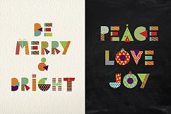 Christmas Geometric typeset + MORE - 90% OFF!  Product Image 3