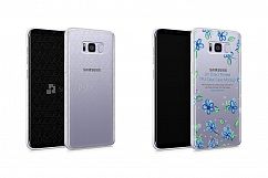 Samsung Galaxy S8 UV TPU Case with Frosted Edges Design Product Image 1