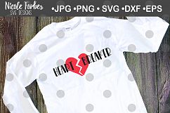 Heart Breaker SVG Cut File Product Image 2