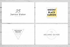 Minimal Premade Logo Bundle V04 Product Image 9