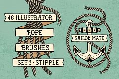 Sailor Mate&#039;s Rope Brush Collection Product Image 7