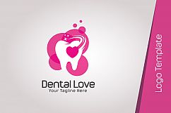 Love Dental Logo Template Product Image 2
