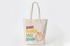 Happy Pumpkin Spice Season SVG - Fall SVG Cut File - DXF EPS Product Image 7