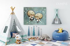 Kids Wall &amp; Frames Mockup - BUNDLE Product Image 34