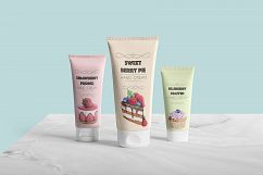 Sweet desserts - watercolor illustrations cakes and coffee Product Image 6