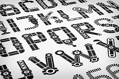 Steampunk Alphabet Product Image 3