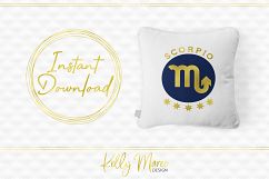 Scorpio Zodiac SVG File Product Image 4