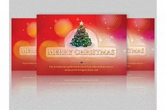 Merry Christmas Postcard Template Product Image 3