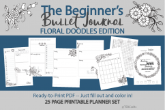 The Beginner&#039;s Bullet Journal - Special FLORAL Edition Product Image 1