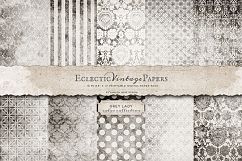 Vintage Printable Papers - Grey Lady Product Image 1