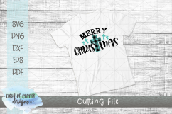 Merry Christmas Crosses SVG - A Christmas SVG Product Image 2