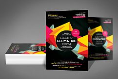 Geometrik Flyer Psd Product Image 2