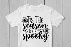 Tis The Season To Be Spooky - Halloween SVG EPS DXF PNG Product Image 2