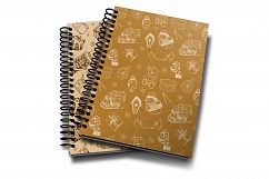 Vintage Christmas Toys seamless digital paper pack Product Image 7