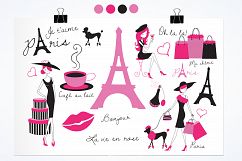 Paris Je T&#039;Aime graphics and illustrations Product Image 2