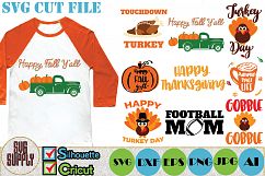 Thanksgiving Set SVG Cut File Product Image 1