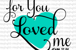 Love- 4 SVGs based on the Scripture from chapter John- SVG DXF PNG Bundle- cut files- silhouette- cameo- cricut- scriptures Product Image 3