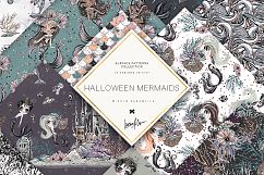 Halloween Mermaid Patterns Product Image 8