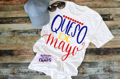 Cinco De Mayo SVG | Queso SVG | Taco SVG | Funny SVG | Silhouette | Cricut | PNG EPS DXF Product Image 1