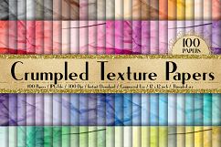 100 Folded Crumpled Texture Digital Papers 12 x 12 inch Product Image 1