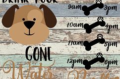 Drink Your Dog Gone Water SVG Product Image 1