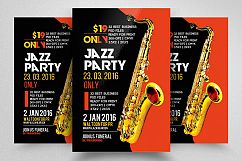 Jazz Night Party Flyer / Poster Product Image 1