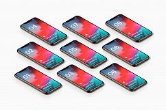 iPhone XS 20 Mockups Scenes 5K - PSD Product Image 18