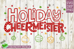 Holiday Cheermeister Christmas SVG Product Image 2